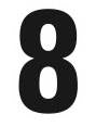 22-8016-22-8025 CC Black Pump Numbers - 3"