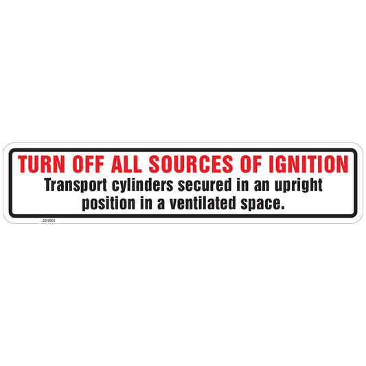 22-0001 Turn Off All Sources of Ignition