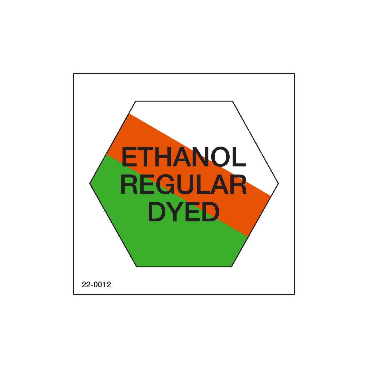 22-0012 Ethanol Regular Dyed