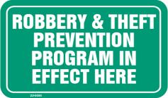 22-0035 Robbery & Theft Prevention Program