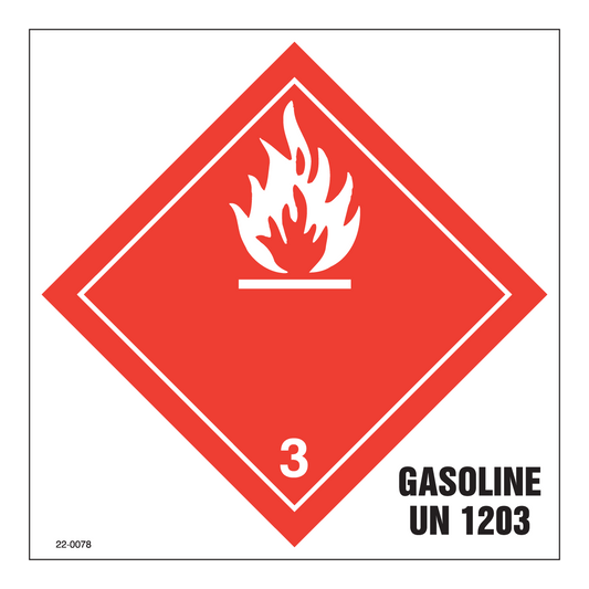 22-0078 Gasoline UN 1203