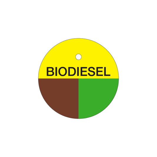 39-0018 Biodiesel ABS Product Tag
