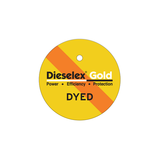 39-0069 Dieselex Dyed ABS Product Tag