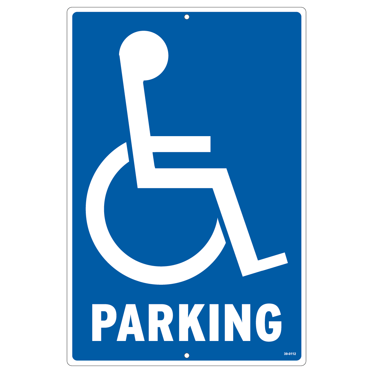 39-0112 Handicap Parking Sign