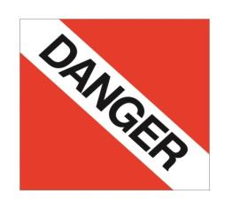 39-0203 TDG Placard Danger Mixed Load