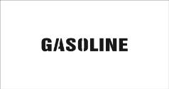 39-0400 Piping Stencil - GASOLINE