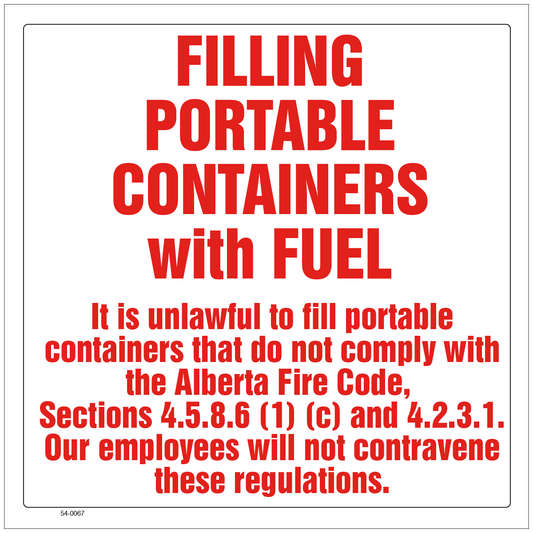 54-0067 Filling Portable Containers