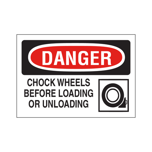 54-0152 Danger Chock Wheels