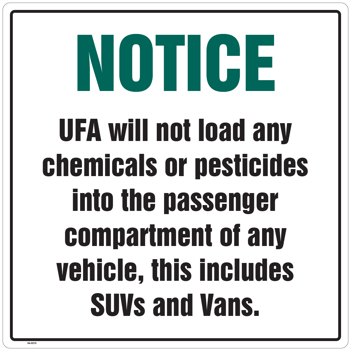 54-0213 Chemical Loading